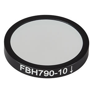 FBH790-10 - Bandpass Filter, Ø25 mm, CWL = 790 nm, FWHM = 10 nm