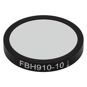 FBH910-10 - Bandpass Filter, Ø25 mm, CWL = 910 nm, FWHM = 10 nm