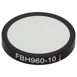 FBH960-10 - Hard-Coated Bandpass Filter, Ø25 mm, CWL = 960 nm, FWHM = 10 nm