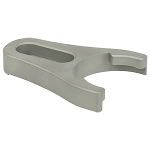 PF85B - Clamping Fork for Ø1.85in Pedestal Bases, 0.85in Counterbored Slot, Universal