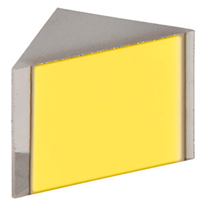 MRA03-M02 - Right-Angle Prism Mirror, MIR-Enhanced Gold, L = 3.0 mm