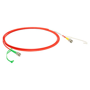 P5-23Z-FC-2 - ZBLAN Single Mode Patch Cable, 2.3 - 4.1 µm, FC/PC to FC/APC, 2 m Long