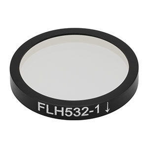 FLH532-1 - Bandpass Filter, Ø25 mm, CWL = 532 nm, FWHM = 1 nm
