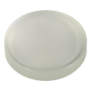 AL150 -  Ø1in TPX Aspheric Lens for THz, Back Focal Length = 50.0 mm, NA = 0.21, Uncoated