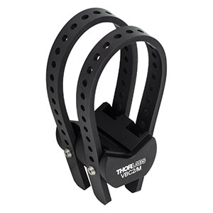 VBC2/M - Post-Mountable V-Clamp, Two Bands, 1.50in Long, M4 Tapped Holes
