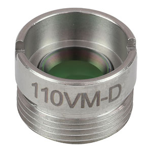110VM-D - f = 11.0 mm, NA = 0.18, Mounted VIG06 Aspheric Lens, ARC: 1.8 - 3 µm