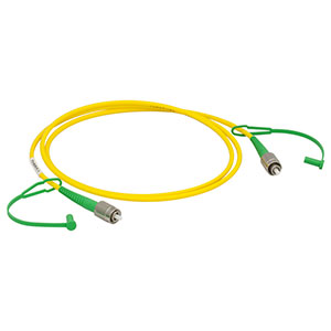 P3-S630-FC-5 - Single Mode Patch Cable with Pure Silica Core Fiber, 630 - 860 nm, FC/APC, Ø3 mm Jacket, 5 m Long