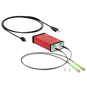 DV1550AA - Digital Variable Optical Attenuator, 1250 - 1650 nm, SM Fiber Coupled, FC/APC