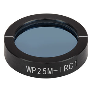 WP25M-IRC1 - Ø25.0 mm Mounted Wire Grid Polarizer, 8 - 12 μm