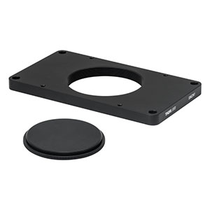 SM2N1 - Nikon Eclipse Ti or Ti2 Microscope Epi-Illumination Port Adapter, Internal SM2 Threads, 60 mm Cage Compatibility