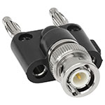 BNC to Banana and BNC to Binding Post Adapters
