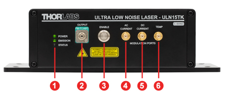 ULN15TK Front Panel