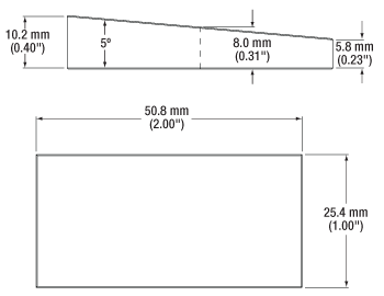 Wedged Beamsplitter Diagram