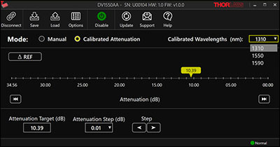 Tunable Laser GUI