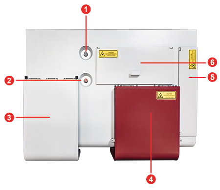 IRISF1xS Spectrometer Top Panel