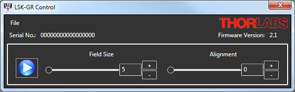 LSK-GR08 Galvo-Resonant Scanner Controller Software