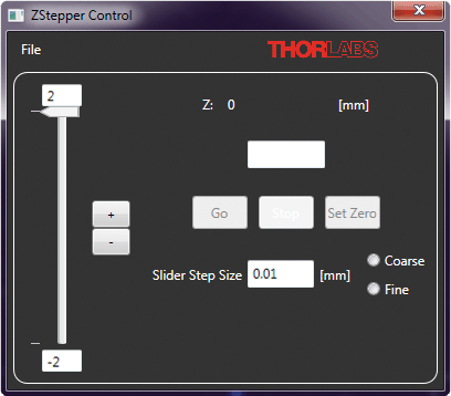  MFC1 Focus Controller Software