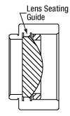 Seating Lip for Mounted Precision Aspheres