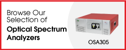 Browse Our Selection of Optical Spectrum Analyzers