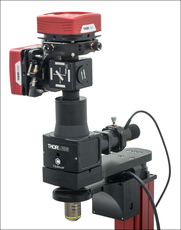 TwoCamera Mount for Microscopes