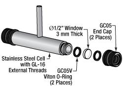Metal Cell with End Cap Schematic