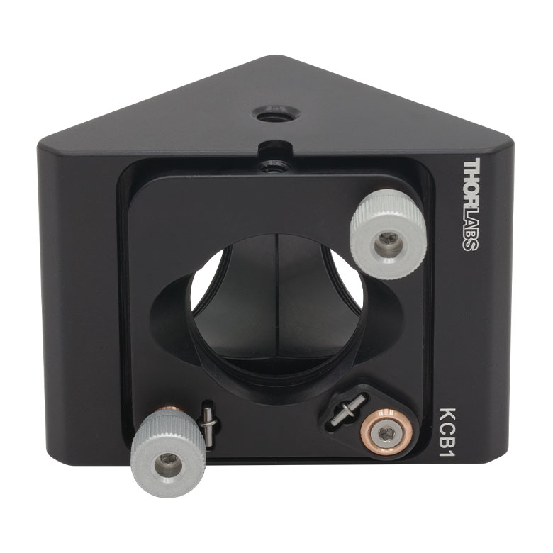 Thorlabs KCB1 RightAngle Kinematic Mirror Mount with Tapped Cage Rod