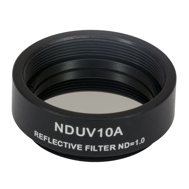 Thorlabs NDUV10A SM1Threaded Mount, Ø25 mm UVFS Reflective ND Filter