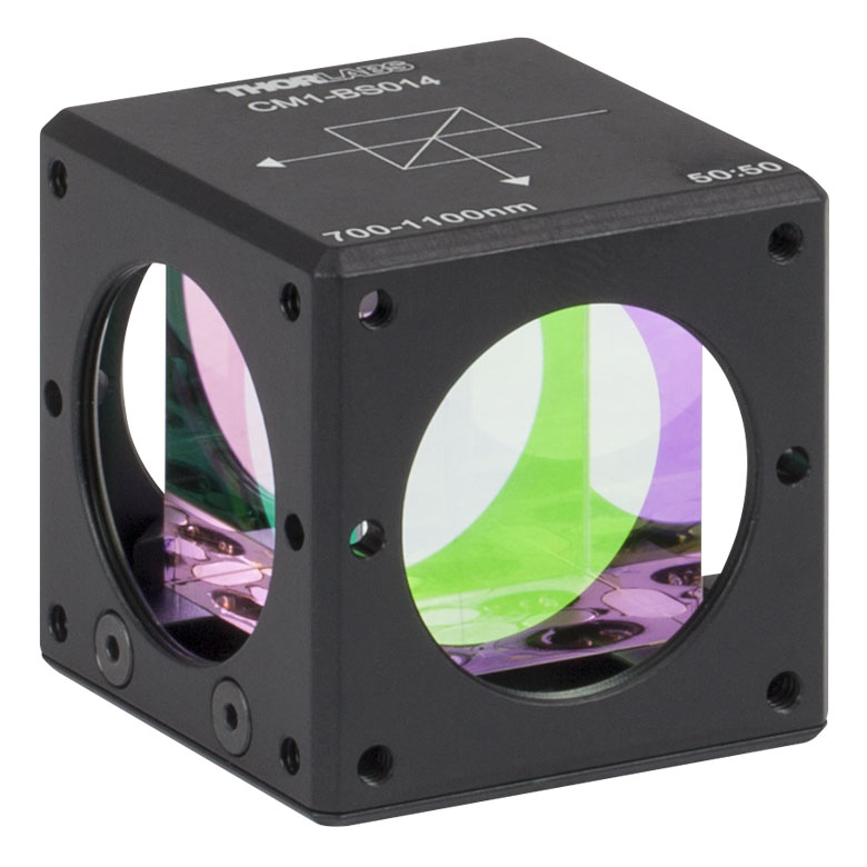 Thorlabs - CM1-BS014 30 mm Cage Cube-Mounted Non-Polarizing Thorlabs - CM1-BS014 30 mm Cage Cube-Mounted Non-Polarizing