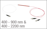 Ø200 µm, 0.22 NA, Step-Index 1x2 Fiber Couplers