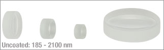 UV Fused Silica, Uncoated 