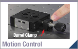 Barrel Clamps for Vibration Isolation