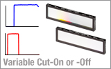 Hard-Coated Linear Variable Edgepass Filters