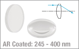 UV Fused Silica, -UV Coated