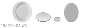 UV Fused Silica Windows, 0.185 - 2.1 µm