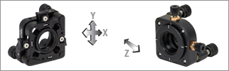 Post-Mountable XYZ Translation Mounts