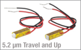 Discrete Piezo Stacks, >5.2 µm Travel